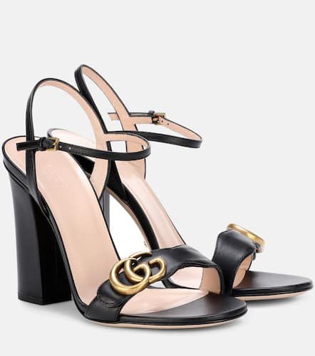 Gucci Sandalen Double G aus Leder - Gucci - Modalova