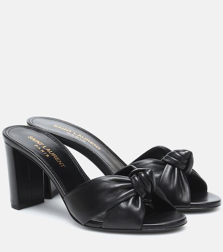 Bianca 75 leather sandals - Saint Laurent - Modalova