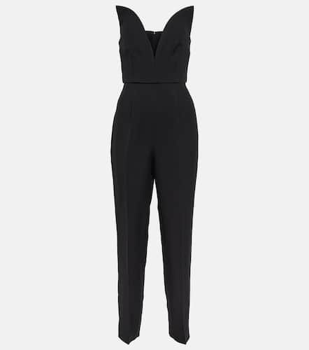 Strapless wool and silk jumpsuit - Roland Mouret - Modalova