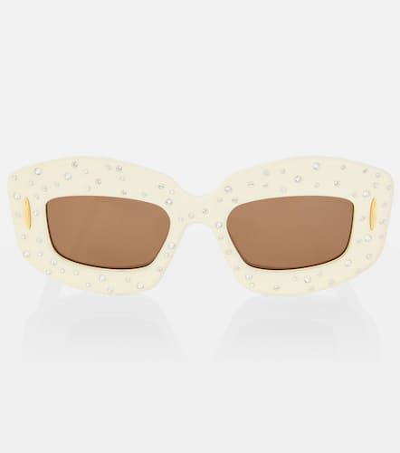 Screen embellished square sunglasses - Loewe - Modalova
