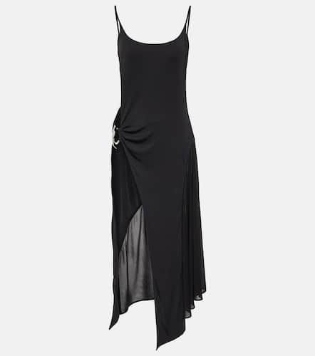 Vestido midi asimétrico con abertura - Mugler - Modalova