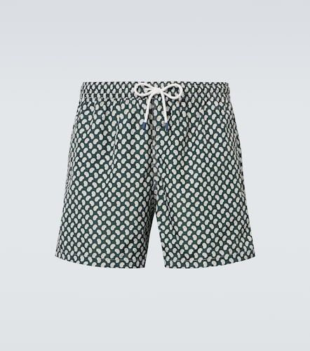 Fedeli Madeira paisley swim trunks - Fedeli - Modalova