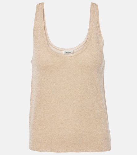 Saint Laurent Tank top de lamé - Saint Laurent - Modalova