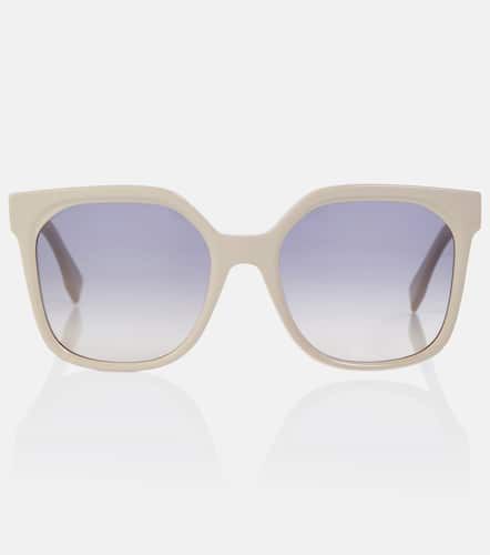 Fendi Lettering square sunglasses - Fendi - Modalova