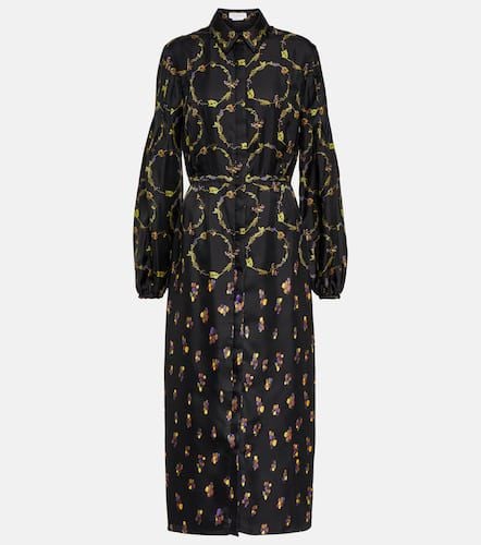 Mauri printed silk twill maxi dress - Gabriela Hearst - Modalova