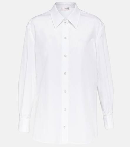 Cotton poplin shirt - Alexander McQueen - Modalova