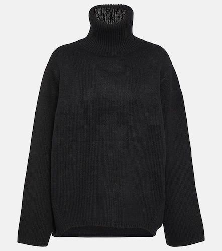 Wool and cashmere turtleneck sweater - Toteme - Modalova