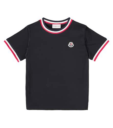 T-Shirt aus Baumwoll-Jersey - Moncler Enfant - Modalova