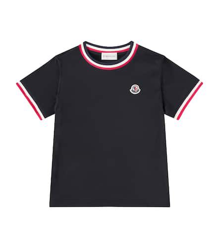 T-Shirt aus Baumwoll-Jersey - Moncler Enfant - Modalova