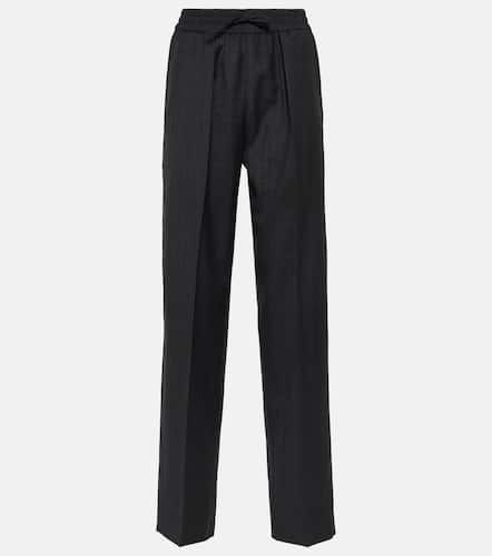 Liska virgin wool wide-leg pants - Isabel Marant - Modalova