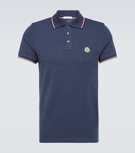 Moncler Polo in cotone piqué - Moncler - Modalova