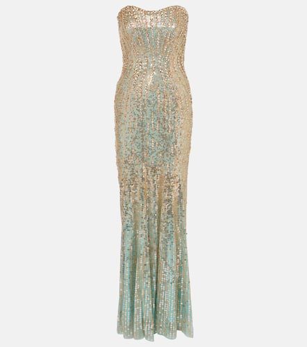 Vestido de fiesta Sarai con lentejuelas - Jenny Packham - Modalova