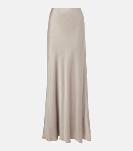 Satin cady maxi skirt - Brunello Cucinelli - Modalova