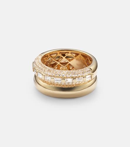 Ring Orbit aus 18kt Gelbgold mit Diamanten - Shay Jewelry - Modalova