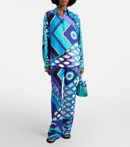 Camicia Vivara in twill di seta - Pucci - Modalova
