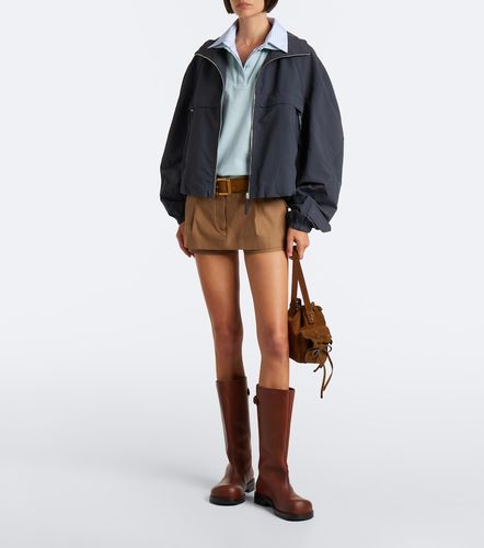 Layered cotton-blend pique polo shirt - Acne Studios - Modalova