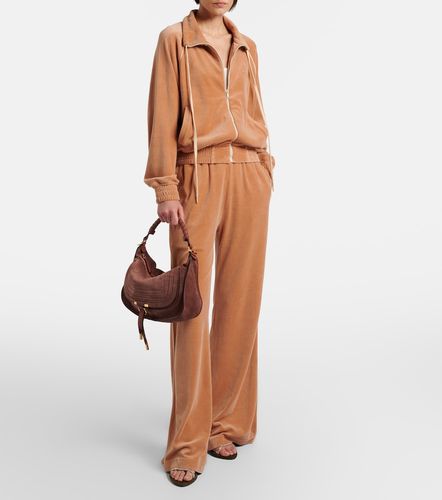 Chloé Felpa in misto cotone con zip - Chloe - Modalova