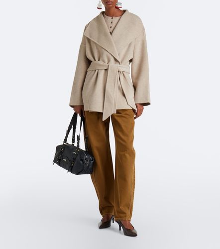Ceaton wool and cashmere wrap coat - Isabel Marant - Modalova