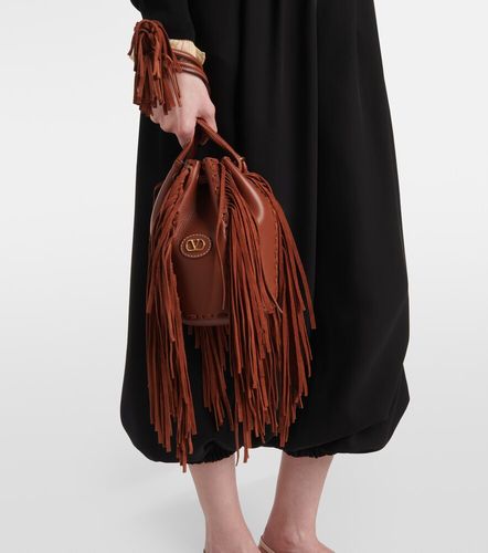 Secchiello Nellcote Small in pelle - Valentino Garavani - Modalova