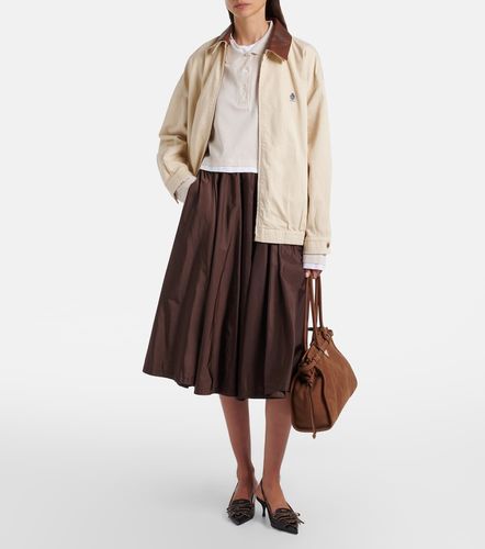 Chaqueta oversized de algodón - Prada - Modalova
