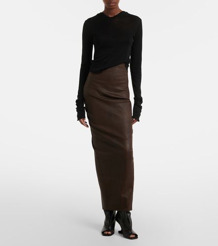 Rick Owens Top in jersey di cotone - Rick Owens - Modalova