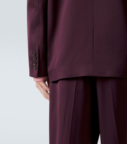 Silk satin suit jacket - Saint Laurent - Modalova