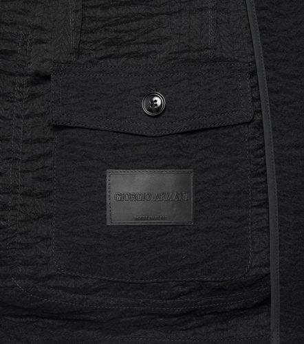 Blazer de botonadura simple - Giorgio Armani - Modalova