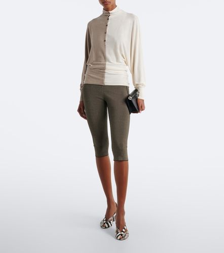 Paneled silk-blend sweater - Jacquemus - Modalova