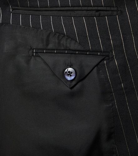 Striped wool and silk lame blazer - Tom Ford - Modalova