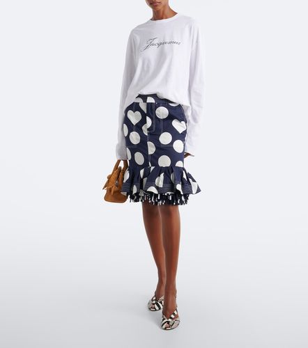 Camiseta de jersey de algodón y cáñamo con logo - Jacquemus - Modalova