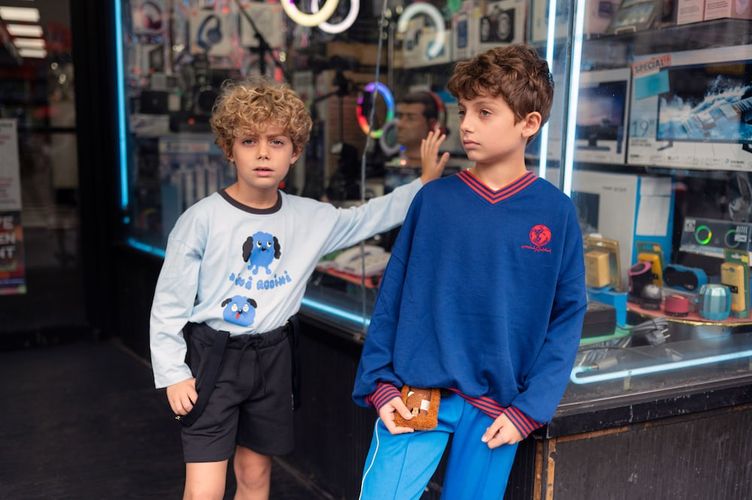 Camiseta de jersey de algodón estampada - Mini Rodini - Modalova