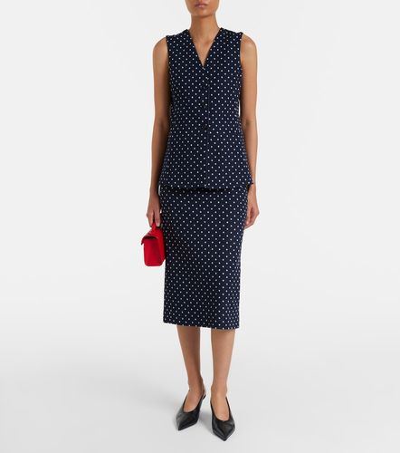 Chaleco de jersey con lunares - Max Mara - Modalova