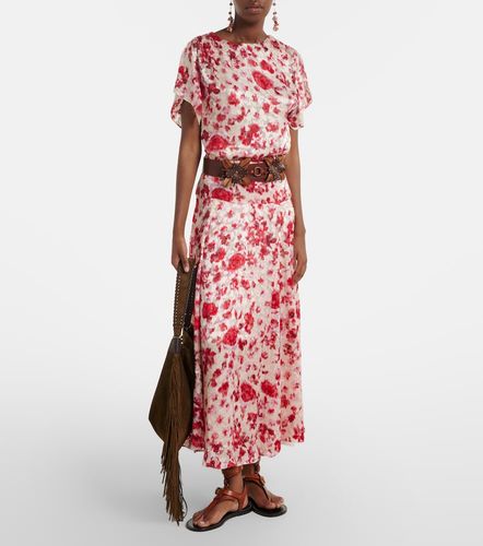 Top Hervane de jacquard floral - Isabel Marant - Modalova