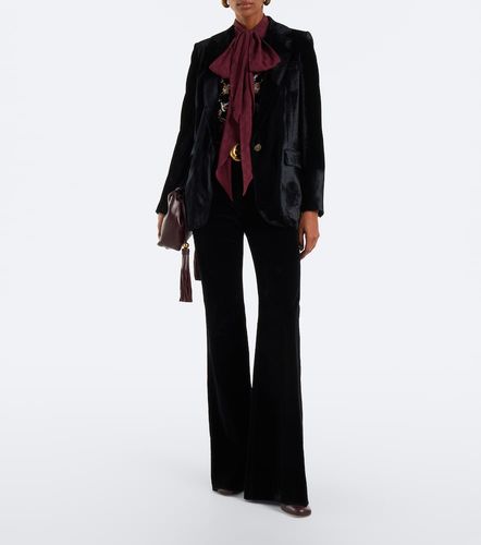 Etro Gilet in velluto con perline - Etro - Modalova