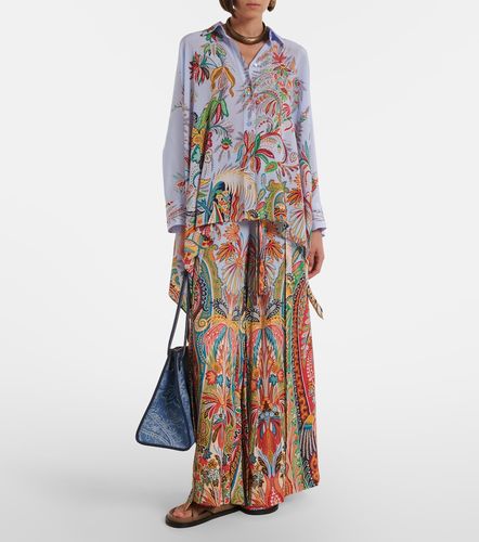 Etro Camisa de seda floral - Etro - Modalova