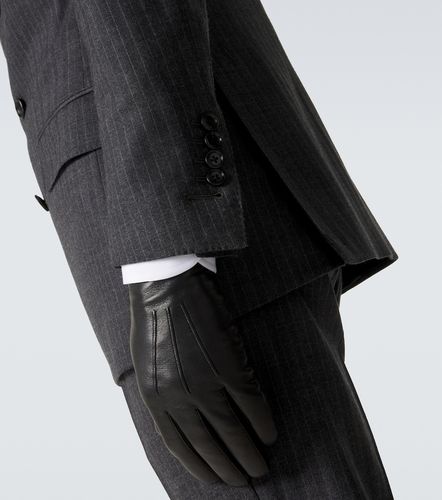 Herringbone wool straight pants - Tom Ford - Modalova
