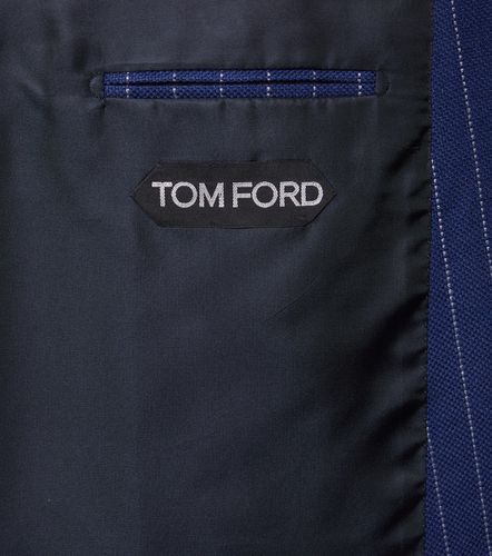 Blazer da abito in lana, lino e seta - Tom Ford - Modalova