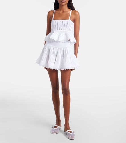 Alaïa Crop top de punto - Alaia - Modalova