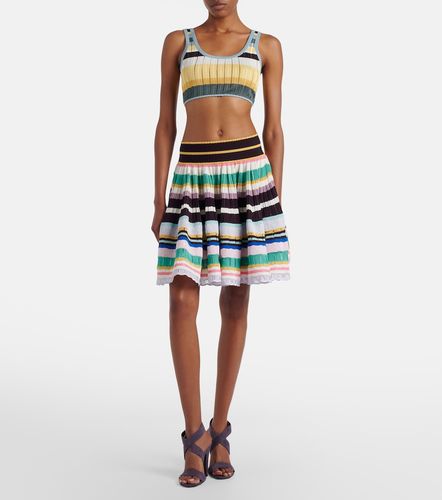 Alaïa Tank top cropped a rayas - Alaia - Modalova