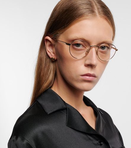 Loewe Slim round glasses - Loewe - Modalova