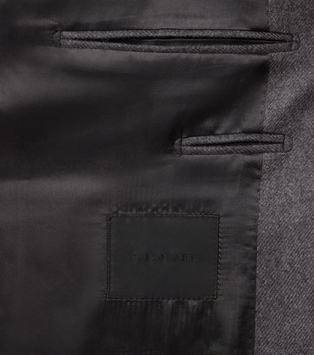 Double-breasted wool suit jacket - Saman Amel - Modalova