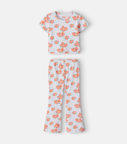 Set de top y pantalones de algodón floral - Tinycottons - Modalova