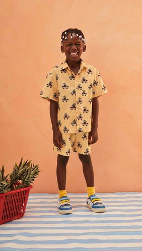 Fábula Set de camisa y shorts de algodón estampados - Fabula - Modalova