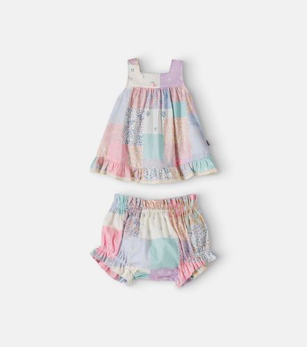 Bebé - set de vestido Ayla y bragas Silla de algodón floral - Wheat - Modalova