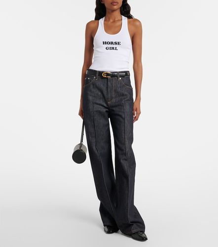 Top de mezcla de algodón estampado - Stella McCartney - Modalova