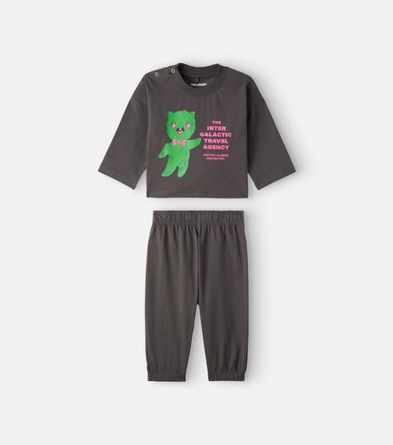 Set de top y pantalones Alien de jersey de algodón - Mini Rodini - Modalova