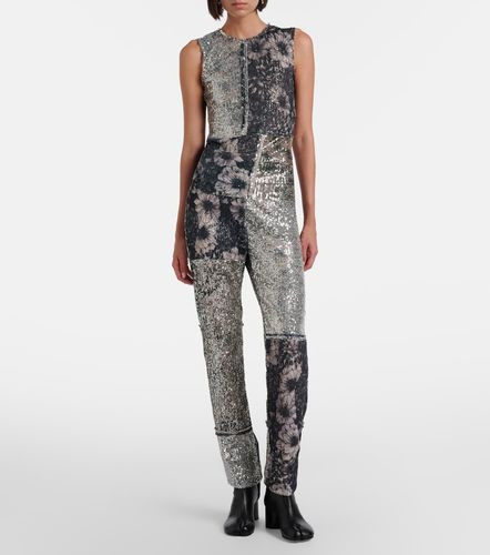 Top de patchwork con lentejuelas - Maison Margiela - Modalova