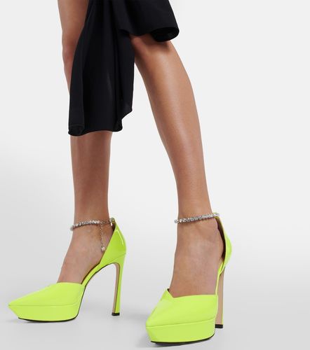 Saeda 125 embellished platform pumps - Jimmy Choo - Modalova