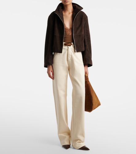 Nour Hammour Etienne suede jacket - Nour Hammour - Modalova