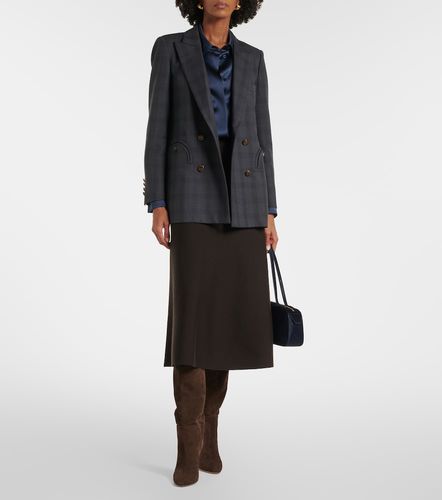 Everyday checked virgin wool blazer - Blaze Milano - Modalova